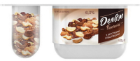 Йогурт Даніссімо Fantasia десертний шок.пластівці 6,3% 100г
