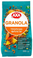 Гранола AXA з тропічними фруктами 330г