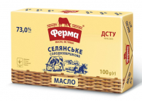Масло Ферма Селянське солодовершкове 73,0% 100г