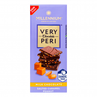 Шоколад Millennium Very Peri мол. з арахісом та сол.карамеллю 85