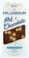 Шоколад Millennium Craft Series з мигдалем та печивом 100г