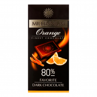 Шоколад Millennium Orange чорний 80% 100г