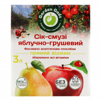 Сік-смузі Garden Gadz яблучно-грушевий 3л