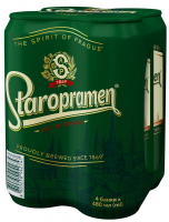 Пиво Staropramen Prague Premium з/б 4*0.48л