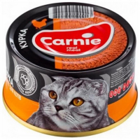 Корм Carnie для котів паштет м`ясний з куркою 90г
