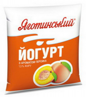 Йогурт Яготинський персик 1,5% 400г 
