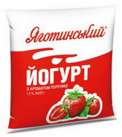 Йогурт Яготинський полуниця 1,5% 400г