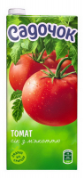 Сік Садочок томатний з м`якоттю 0,95л