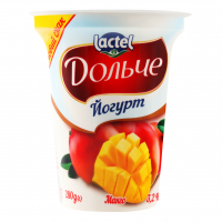 Йогурт Lactel Дольче Манго 3,2% 280г