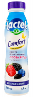 Йогурт Lactel Comfort 1,5% безлактозний лісова ягода 290г