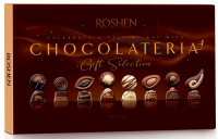 Цукерки Roshen Chocolateria у чорному шоколаді 194г