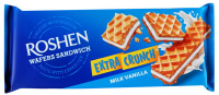 Вафлі Roshen Extra Crunch Milk Vanilla 142г