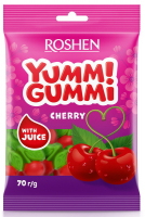 Цукерки Roshen желейні Yummi Gummi Cherry 70г