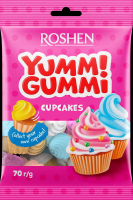Цукерки Roshen Yumm Gummi Cupcakes 70г