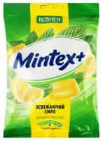 Цукерки Roshen Mintex+ лимон та ментол 140г