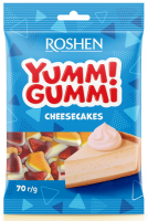 Цукерки Roshen Yumm Gummi Cheesecakes 70г