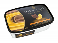 Морозиво Три Ведмеді Monaco Collection шок.-апельсин 0,5кг