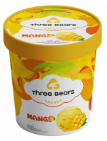 Морозиво Три ведмеді Sorbet Манго 500г