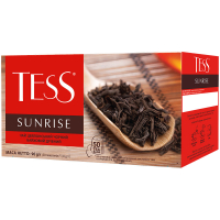 Чай Tess Sunrise чорний байховий дрібний 50*1,8г