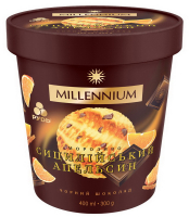 Морозиво Millennium сицилійський апельсин 300гp