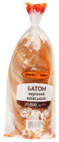Хліб Київхліб Батон нарізаний київський 500г в упакуванні