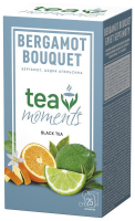 Чай Tea moments Bergamot Bouquet чорний 45г