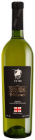 Вино Teltri Tsinandali біле сухе 0.75л 