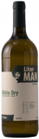 Вино Liter Man біле сухе 1л 13%