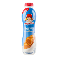 Йогурт Марійка зі см. Молочна карамель 1,5% 520г ПЕТ
