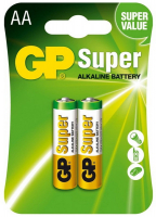 Батарейка GP Super AA 1.5V 2шт. LR6 GP15A-2UE2