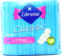 Гігієнічні прокладки Libresse Classic Ultra Normal, 10 шт.