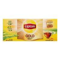 Чай Lipton Gold чорний 25*2г 