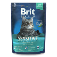 Корм Brit Premium Sensitive д/котів з чутливим травленням 300г