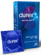 Презервативи латексні з силіконовою змазкою DUREX® Extra Safe (максимальна надійність) 12 шт