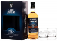 Віскі Loch Lomond The Open 46% 0,7л + 2бокали