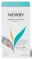 Чай Newby Moroccan Mint зелений 25*2г 50г 
