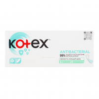 Прокладки Kotex Antibacterial щоденні екстра тонкі 20шт.