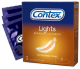 Презервативи латексні з силіконовою змазкою CONTEX® Lights особливо тонкі 3 шт