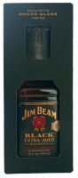 Віскі Jim Beam Black Extra-Age 43% 0,7л+ склянка