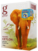 Чай Grace Golden Ceylon Оранж Пеко чорний листовий 100г