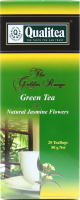 Чай Qualitea Зелений з квітками жасмину 25п. 50г 