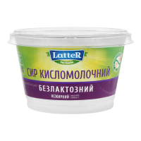 Сир Latter кисломолочний безлактозний нежирний 150г