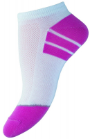 Шкарпетки Легка Хода жіночі 5328 р.23 білий/рожевий