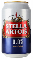 Пиво Stella Artois безалкогольне ж/б 0,33л