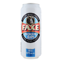 Пиво Faxe Premium б/а ж/б 0,5л