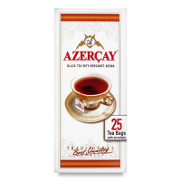 Чай Azercay чорний з ароматом бергамоту 25*2г 