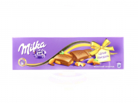 Шоколад Milka молочний з цілим мигдалем 185г х6