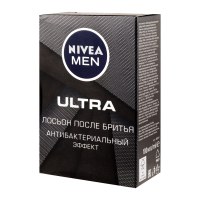 Лосьйон після гоління Nivea Men Ultra Антибактеріальний Ефект, 100 мл
