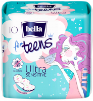 Прокладки гігієнічні Ultra Sensitive For Teens Bella 10шт