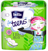 Прокладки гігієнічні Ultra Relax For Teens Bella 10шт
